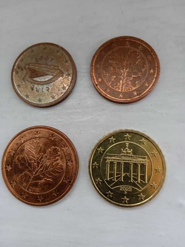 Монета 2 euro cent 2002 2007 2018 2023 євроценти