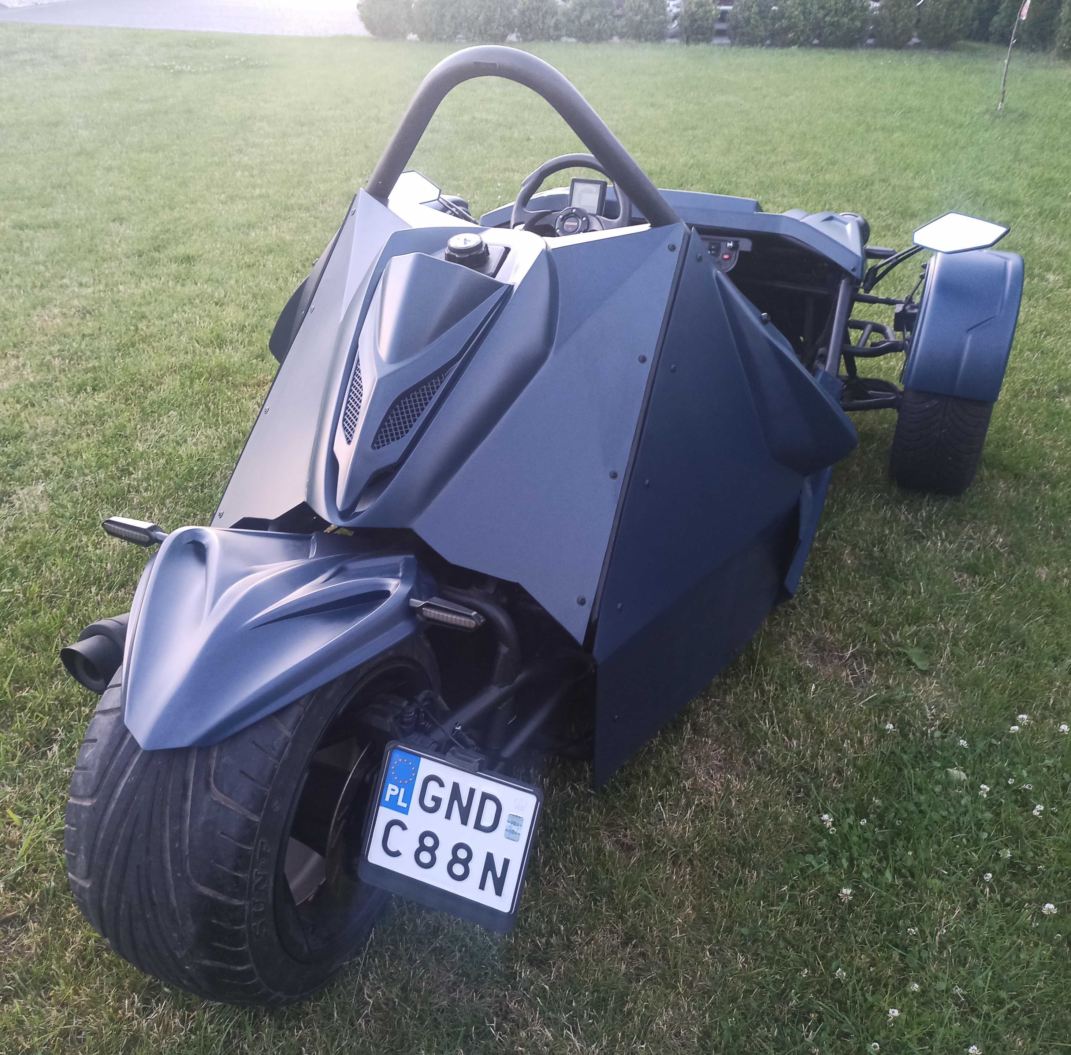 Trajka Trójkołowiec Trike Zhenhua ZTR kat B L5e 250cm³