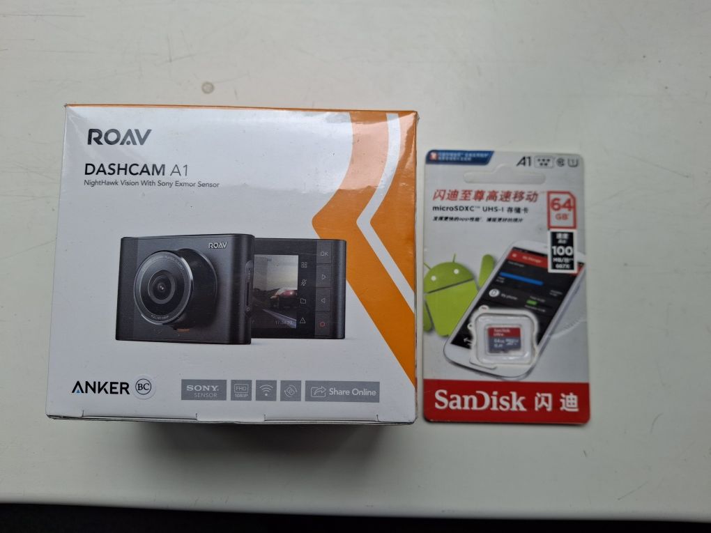 Продам відео реєстратор ANKER Roav A1 Dashcam  FHD Sony Sensor Ni