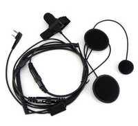Auricular headset para capacete 2pin |k plug