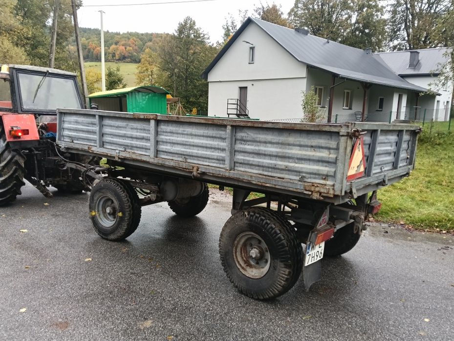 Przyczepa Wywrotka Autosan D732 D-732 jak D47 2 siłowniki Transport