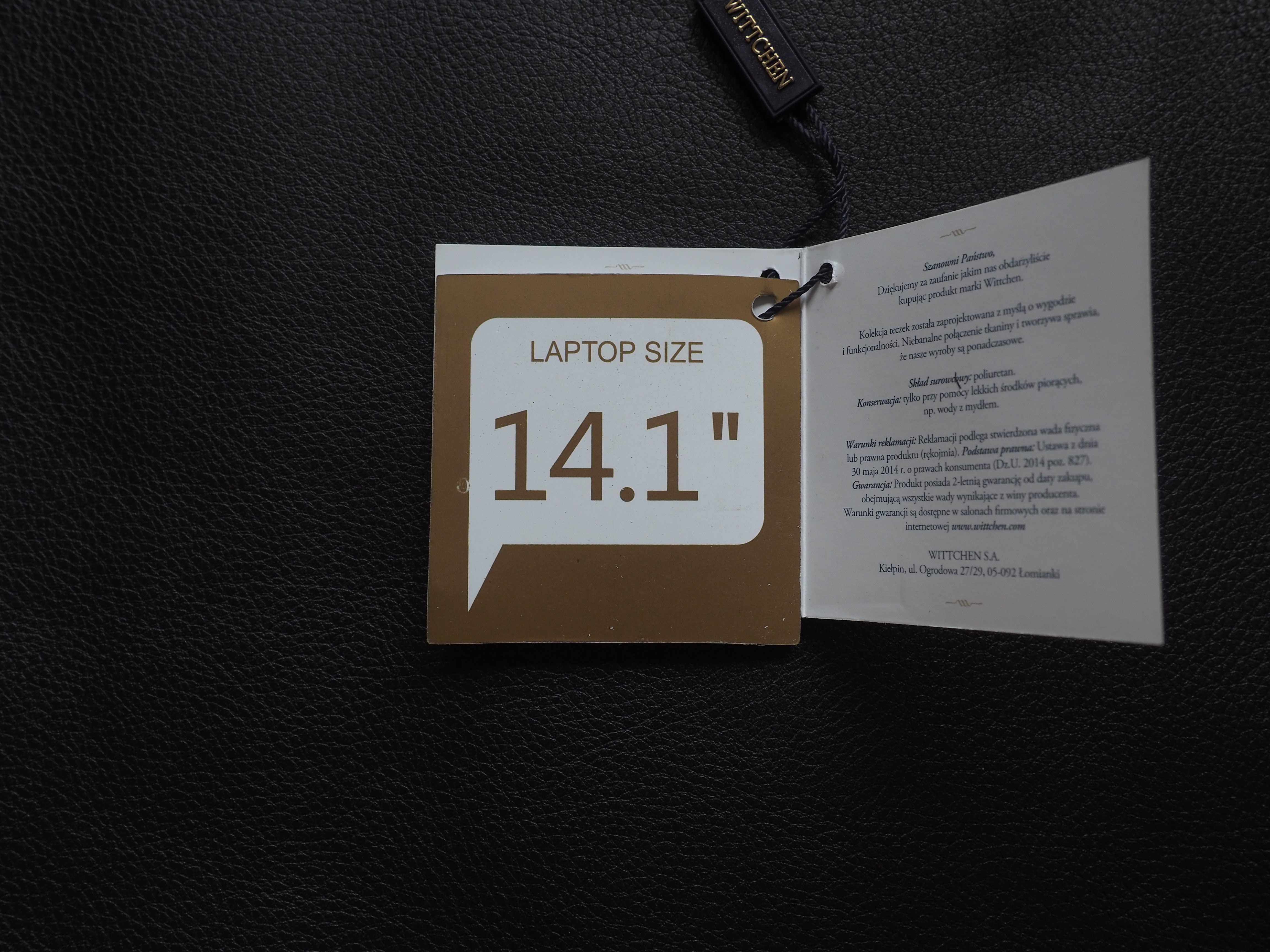 Pokrowiec na laptopa 14,1" Wittchen