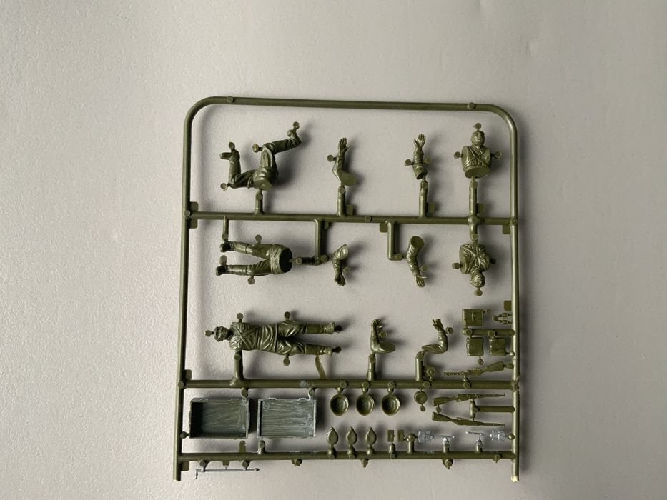 Zestaw figurek w ramkach skala 1/35