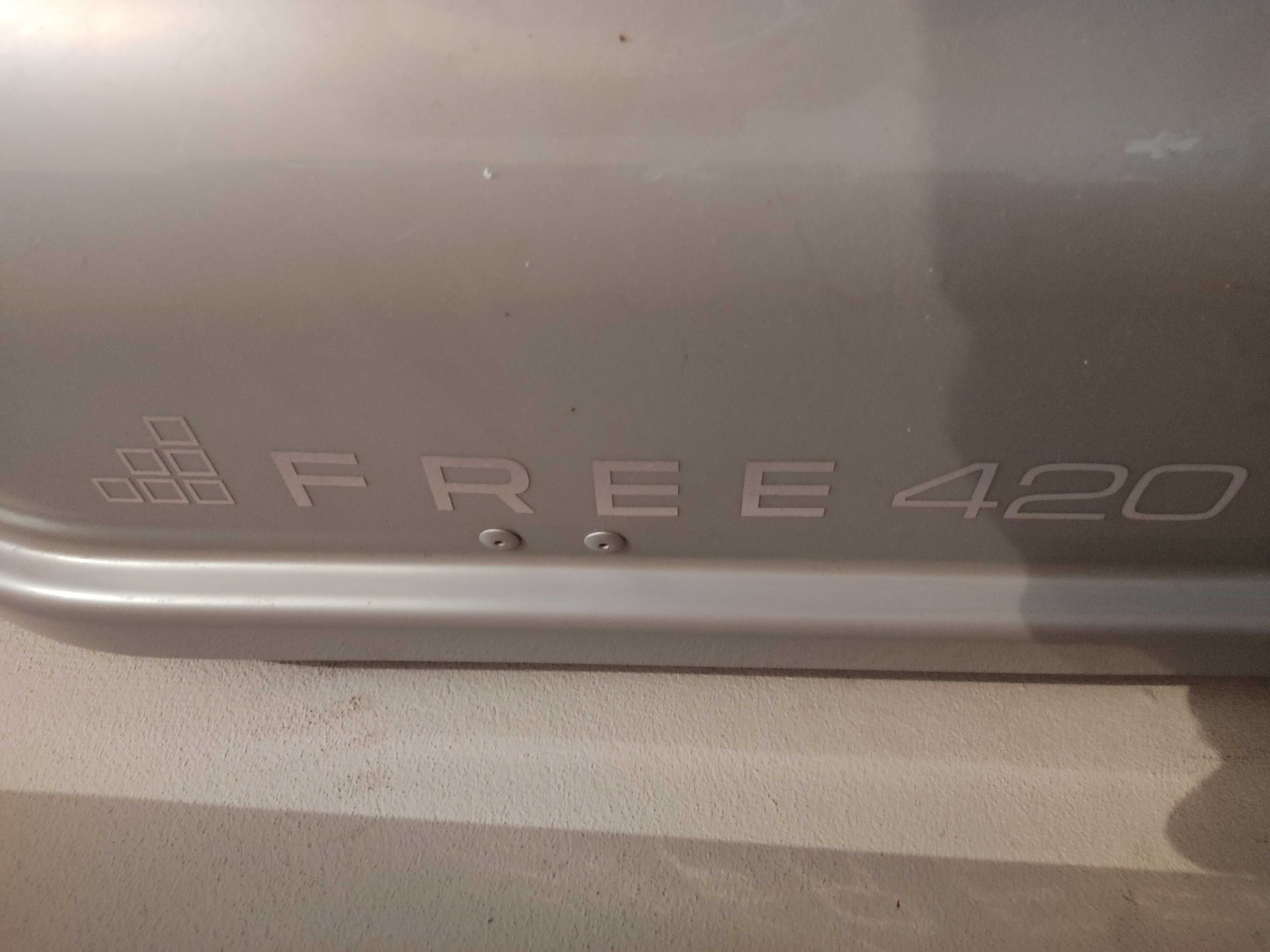 Mala de tejadilho 420l Silver - Bagageira TOP!!! Como nova!!!