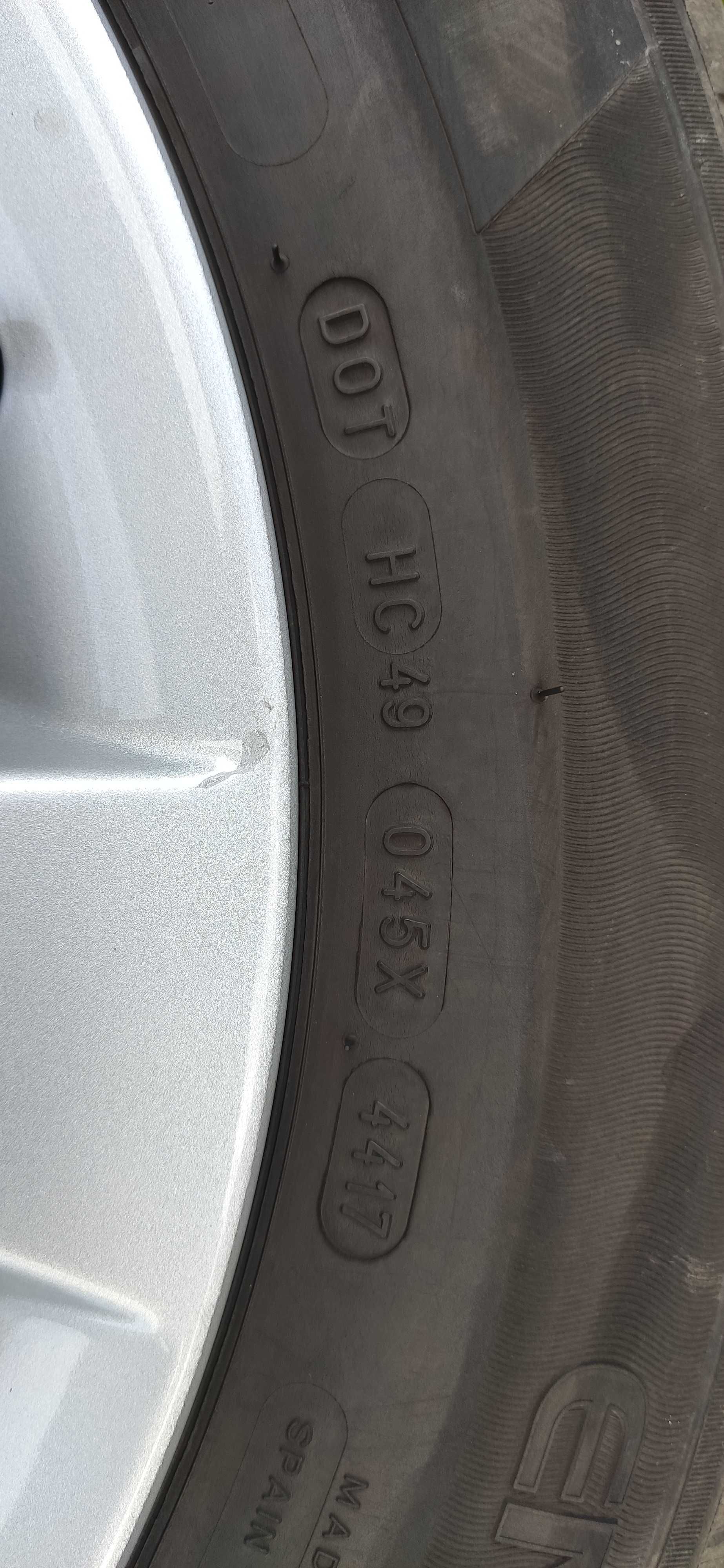 Koła aluminiowe alufelgi honda hr-v letnie 215/60 r16 michelin