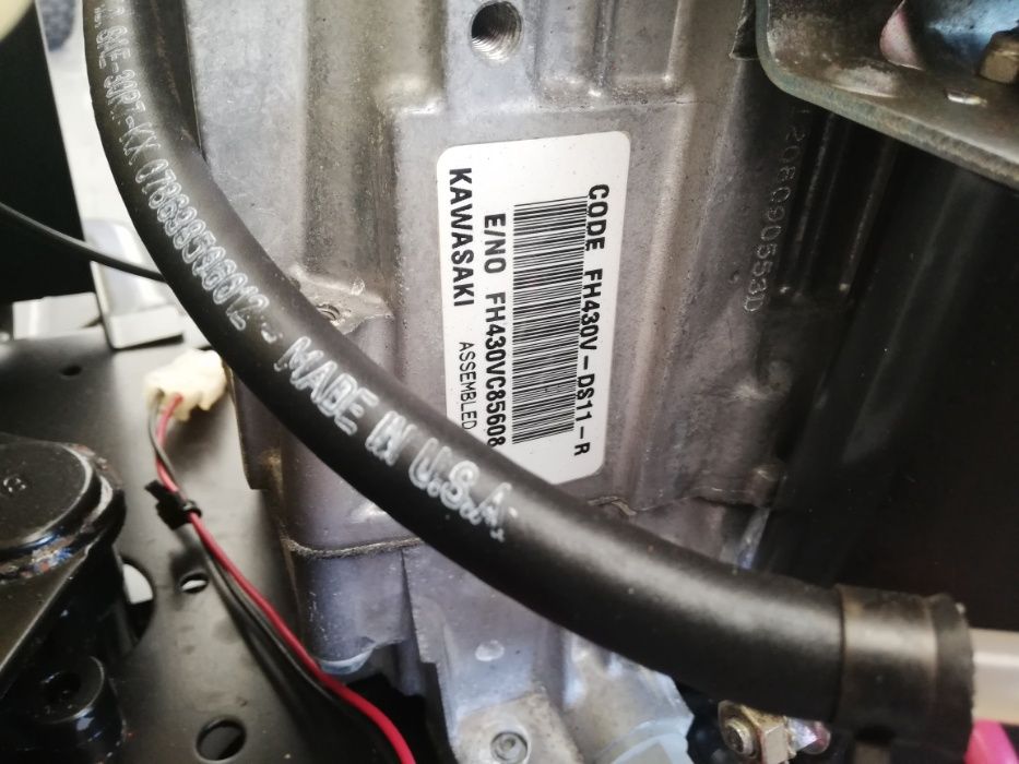 kosiarka traktorek kosz Husqvarna Kawasaki pompa automatyczna skrzynia