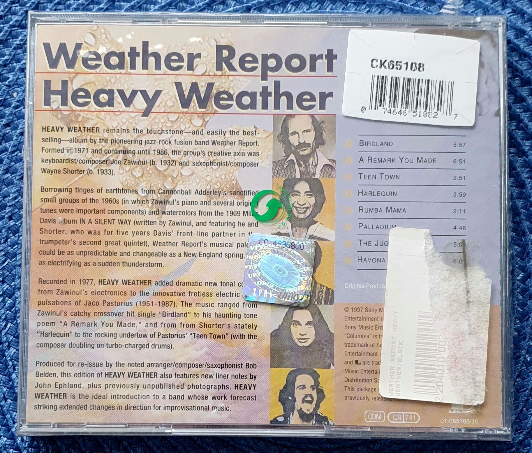 Weater Report - Heavy Weather CD [oryginalna folia]