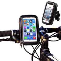 Uchwyt na kierownicę do torby sakwy uchwytu rowerowego na telefon z gł