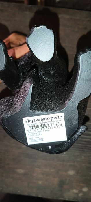 Cão e gato decoração loiça