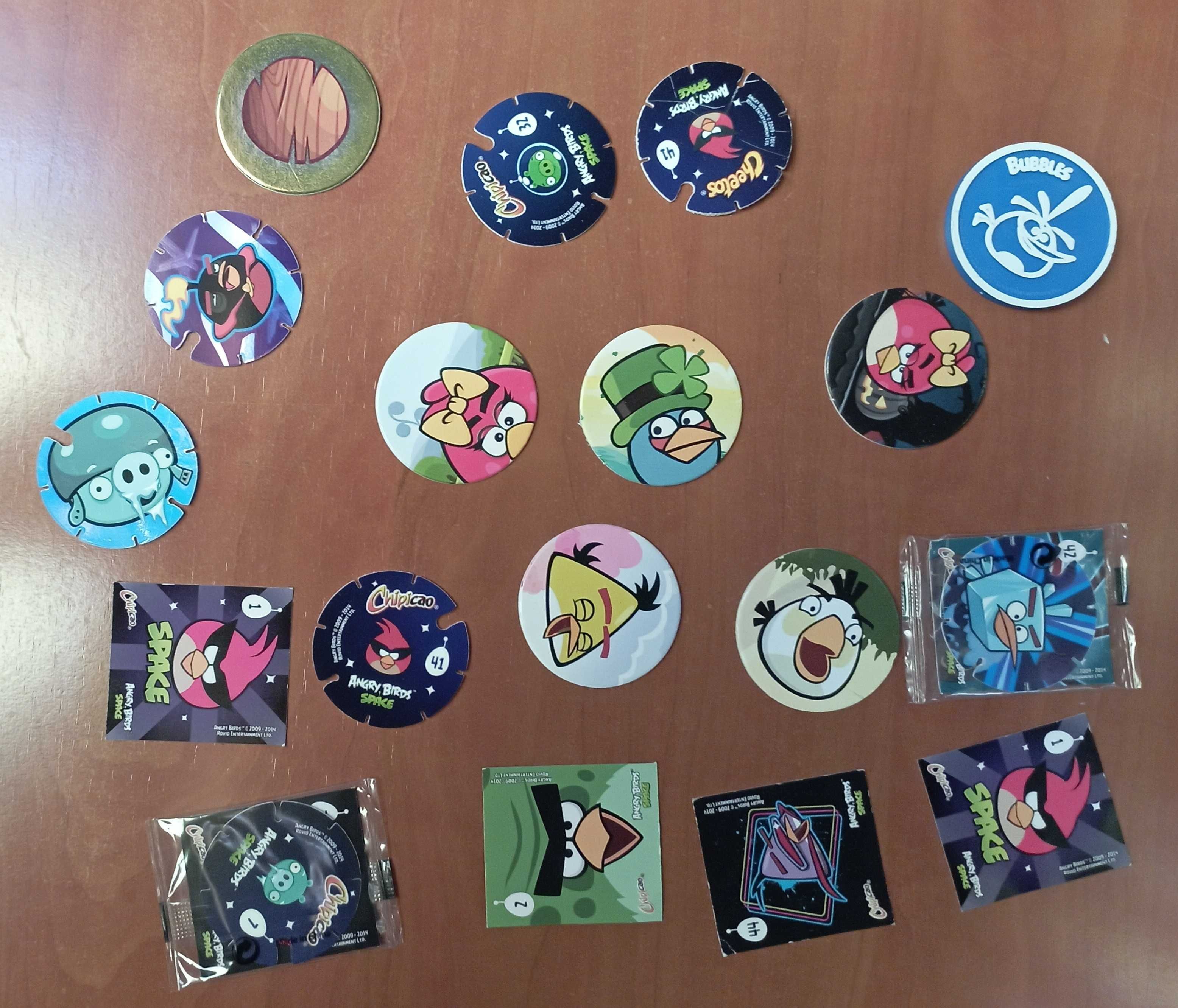 Angry Birds - 18 Tazos, pontos e outras coisas