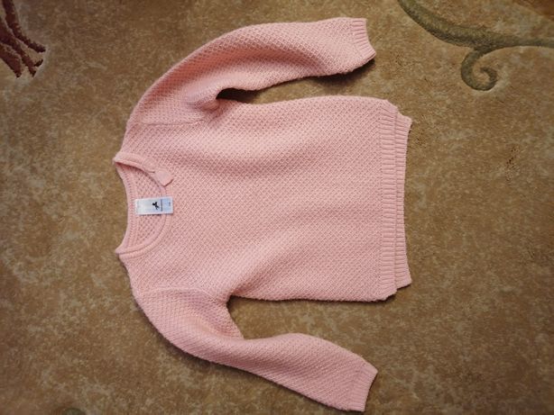 Swetr, sweterek różowy 116