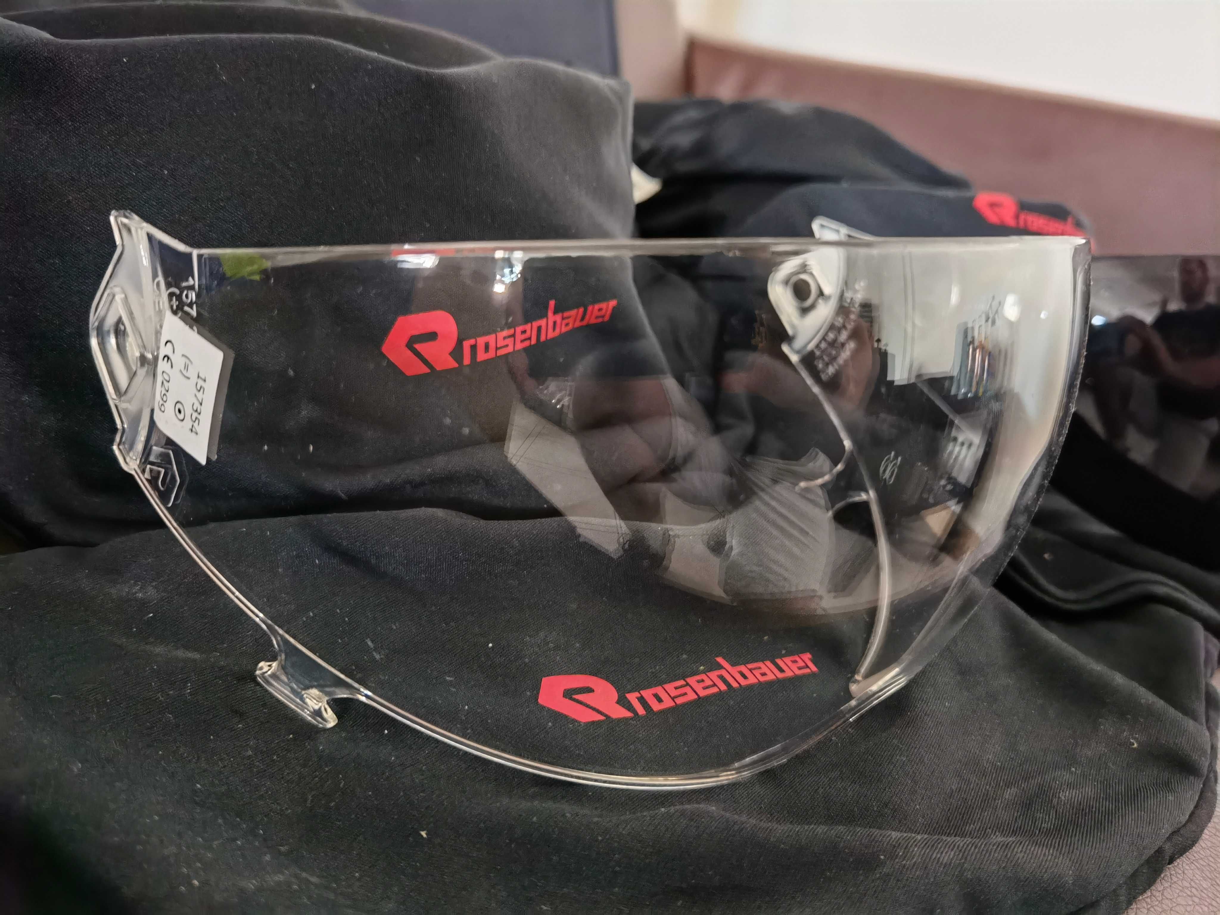 STRAŻ Gogle techniczne transparentne do hełmu Rosenbauer