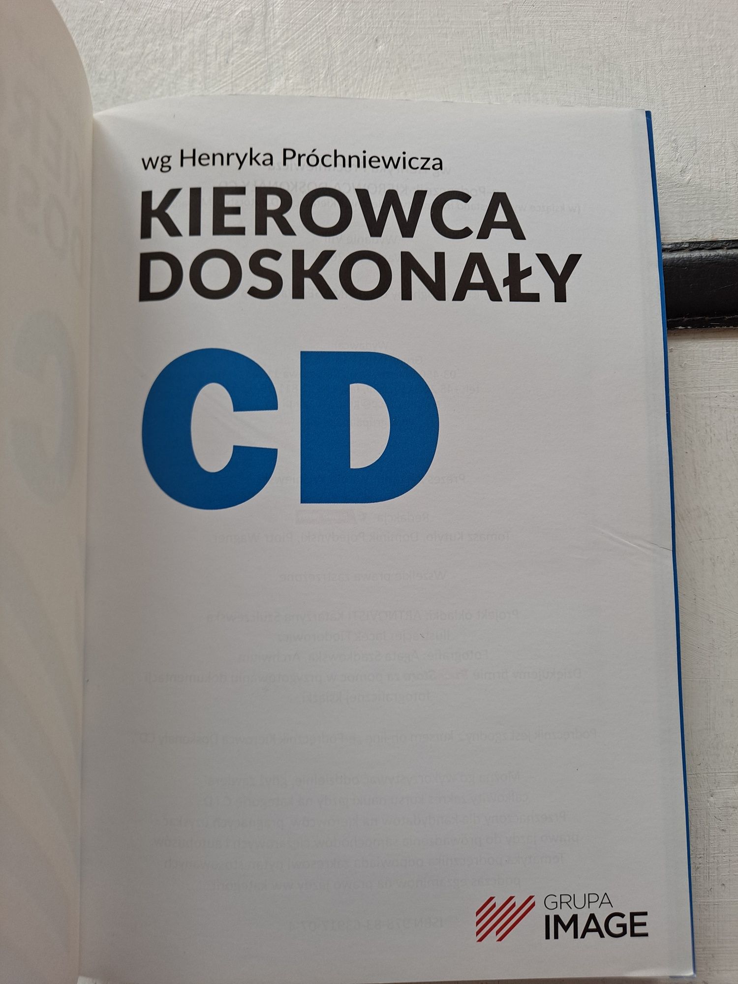 Kierowca doskonały C D Książka