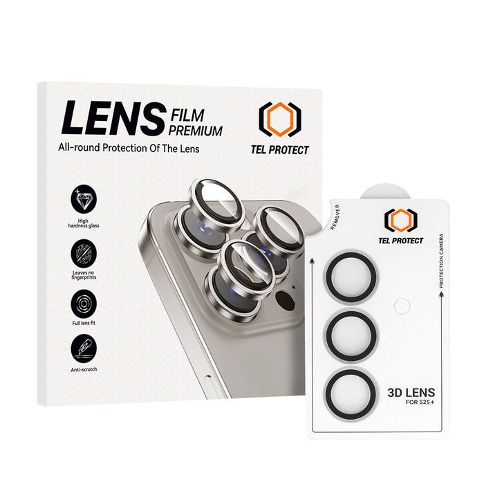 Tel Protect 3D Lens Hartowane Samsung Galaxy S25 Plus (3 szt)