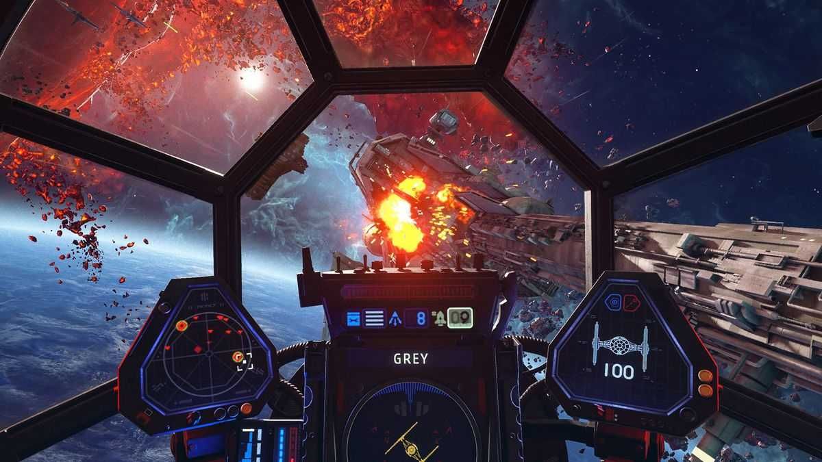 Gra Star Wars Squadrons PL Xbox One Series S/X NOWA BOX FOLIA