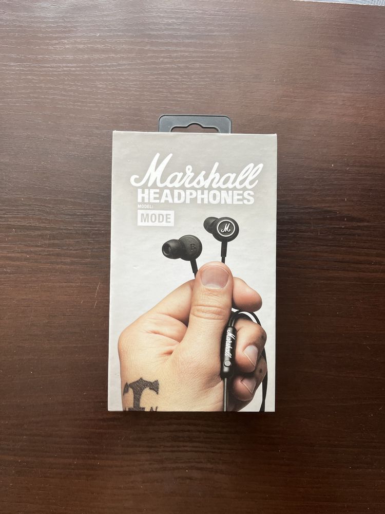 Дротові навушники Marshall mode black