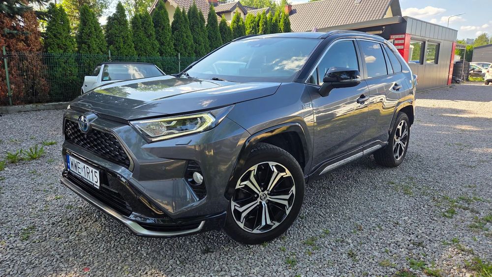 Toyota RAV4 2.5 Plug-In 306KM 4x4 Full Opcja JBL BSM Szyberdach Ast Pasa El Klapa