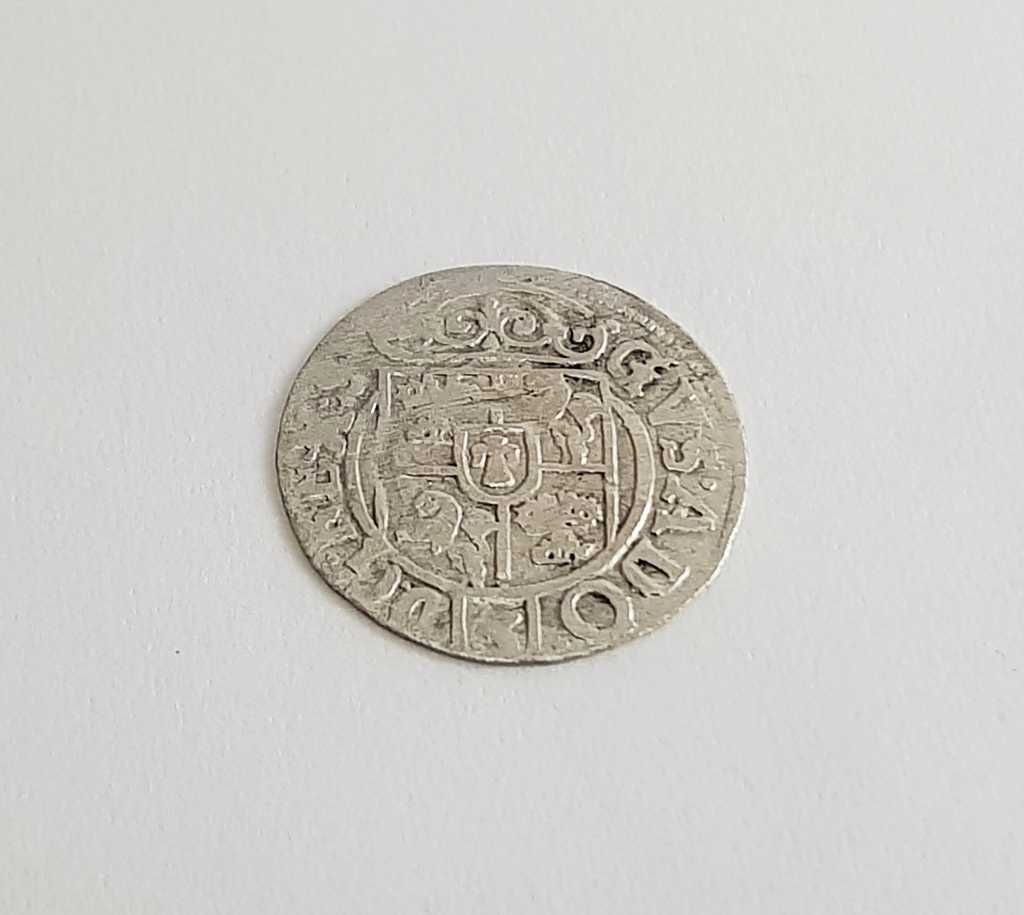 Moneta Gustaw Adolf - Półtorak 1632 - Elbląg, stan 3+/2-
