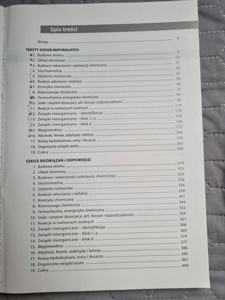Chemia rozszerzona 966 zadań CKE z rozwiązaniami