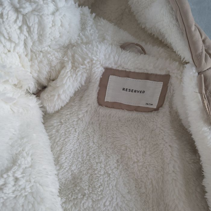 Kombinezon zimowy beżowy