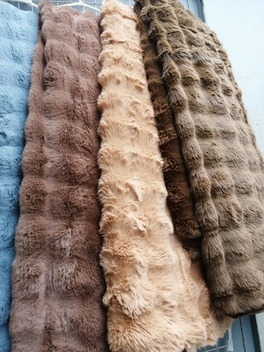 Плед покривало шиншиловий кролик