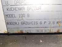 Kuchenka  na działkę do butli