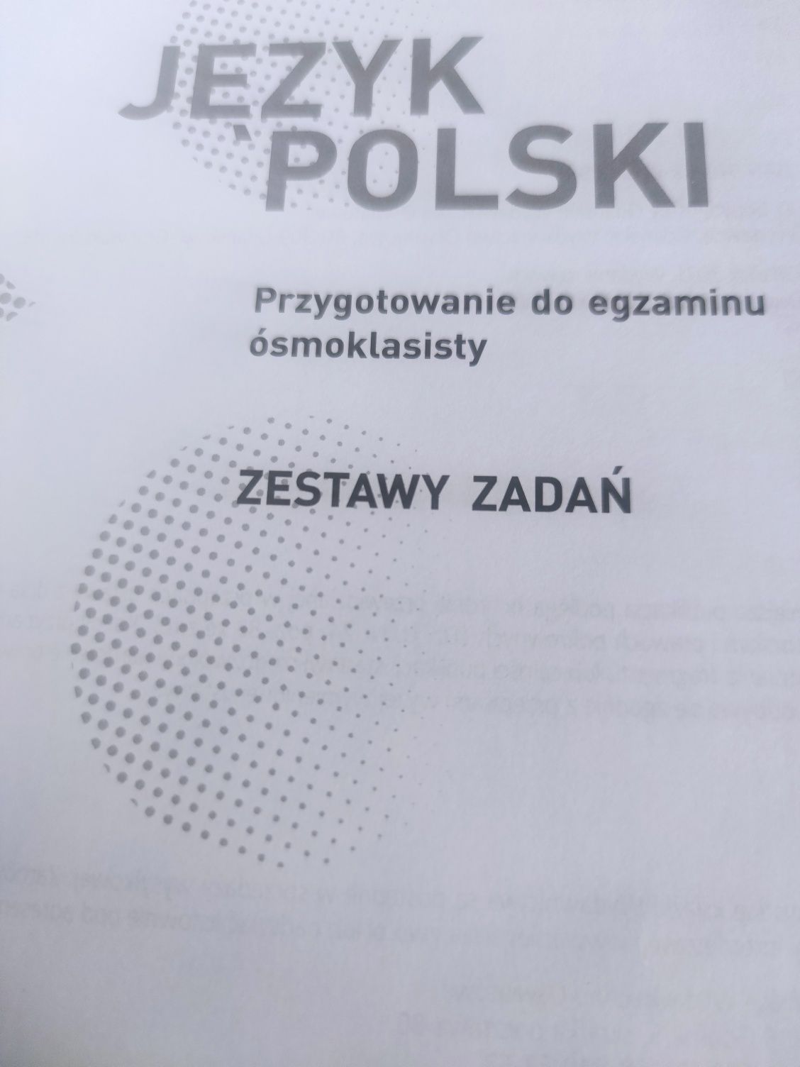 Język polski przygotowanie do egzaminu osmoklasisty GWO