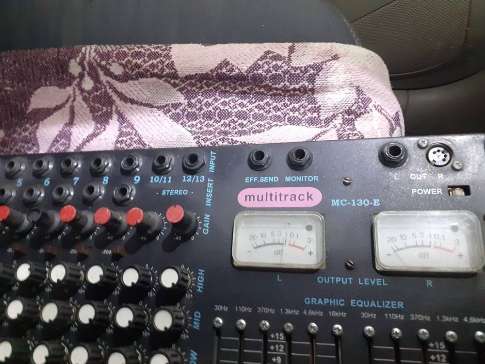 Пульт микшер multitrack MC-130-E