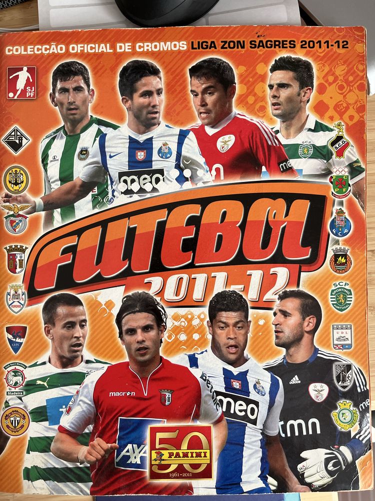 Cadernetas futebol completas panini