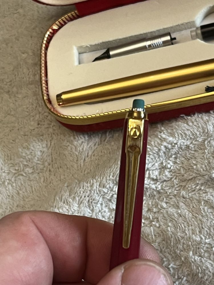 Ручка позолота перьевая duke и мех карандаш balograf epoca
