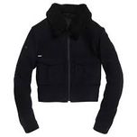 Nowa superdry kurtka wełniana Selena 42 XL damska  granat