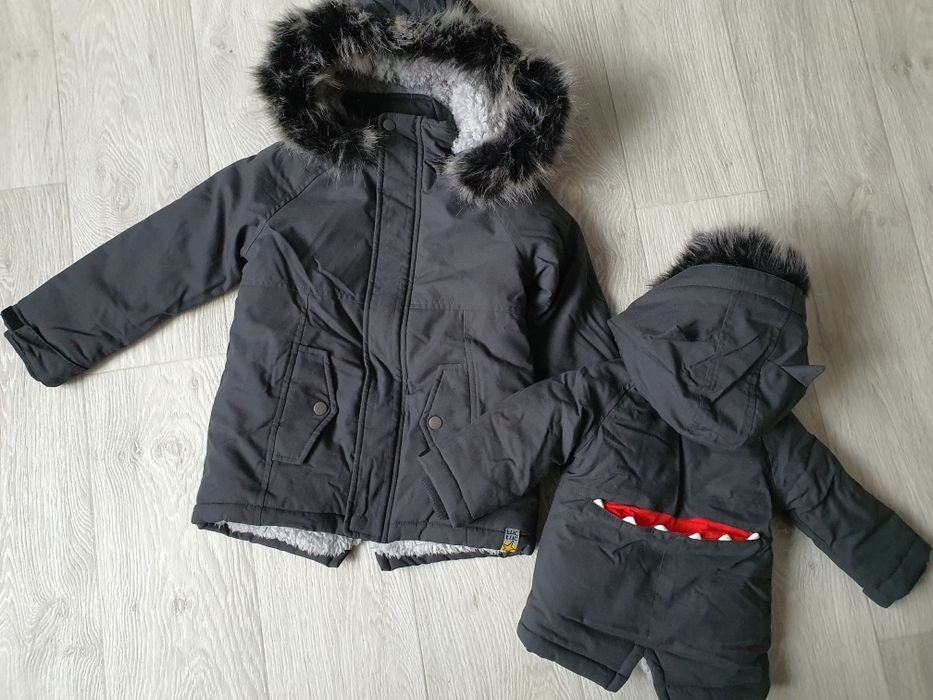 Стильная,качественная,модная  парка на рост 62см