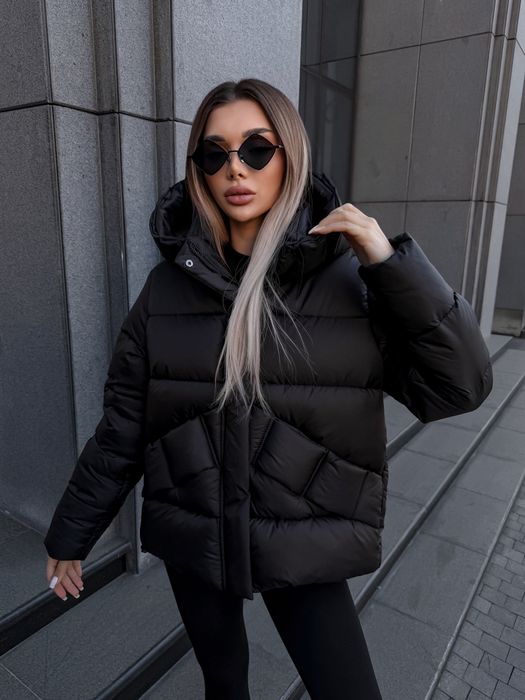 Куртка жіноча пуховик ЗИМА ‼️БІО ПУХ‼️ РОЗДРІБ/ОПТ/ДРОП