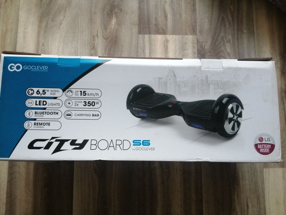 Deskorolka elektryczna hoverboard Goclever Cityboard S6
