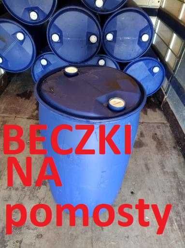 Sprzedaż-Beczek plastikowych po spozywce-60 litrow -cena-50zl za szt.