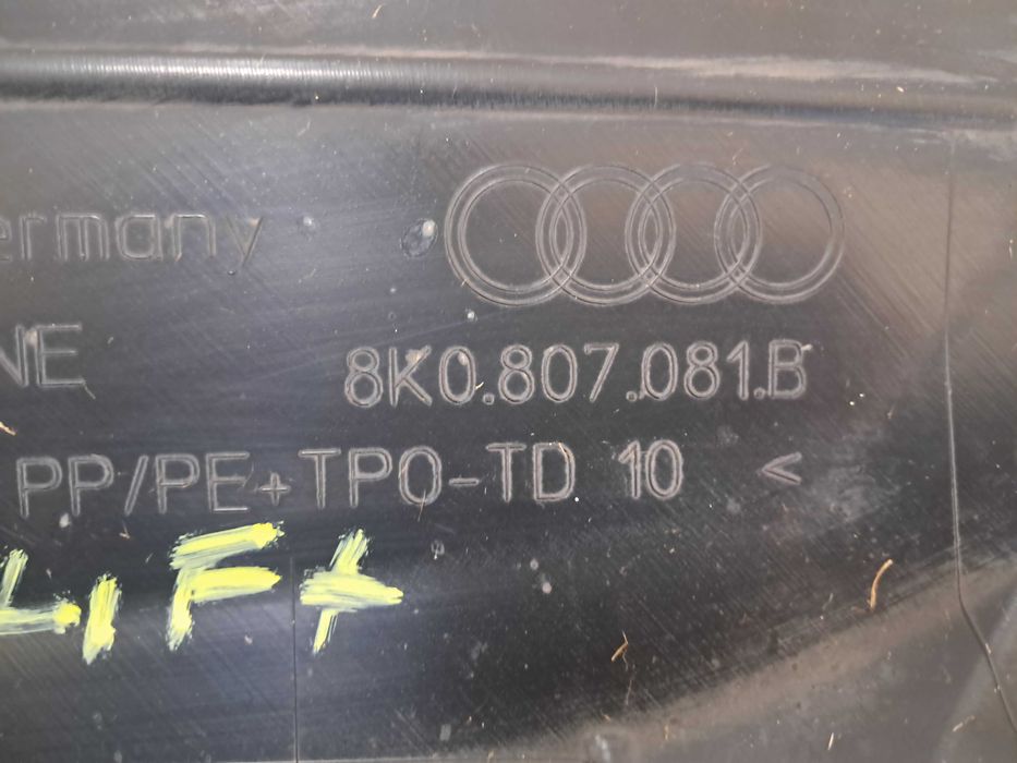 AUDI A4 B8 Lift osłona pasa przedniego zderzaka nakładka panel