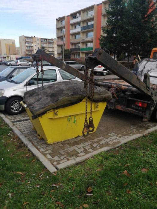 Wywóz gruzu, śmieci Itp. kontenery 2,4,8,12 m3 Toruń i okolice