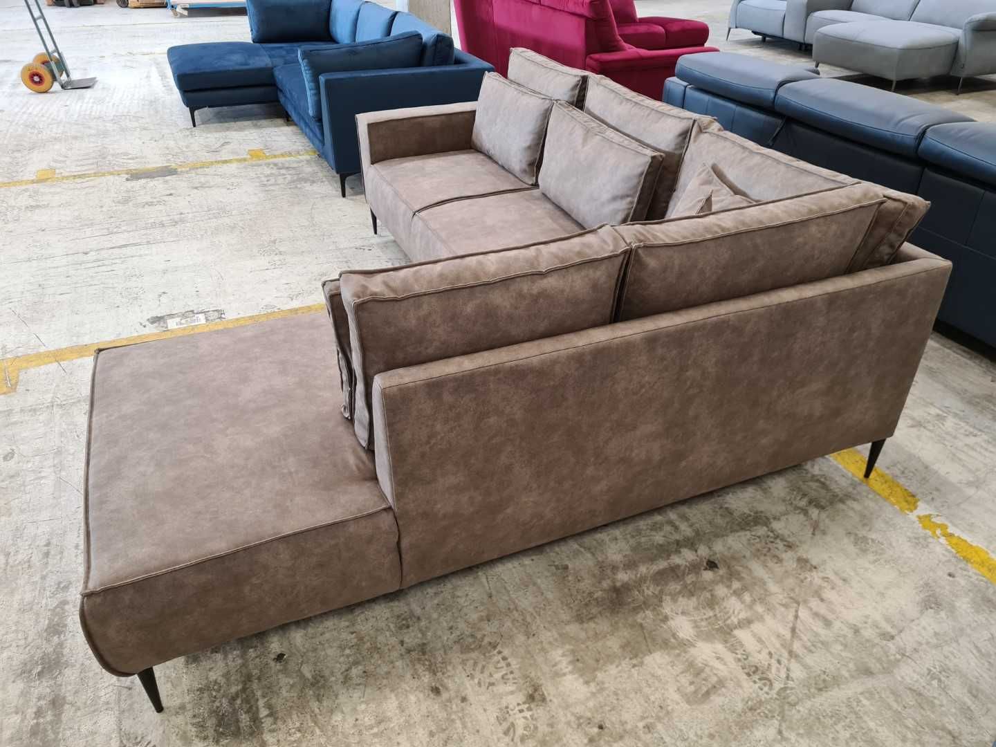 Nowoczesny narożnik sofa WYPRZEDAŻ MAGAZYNU -50%