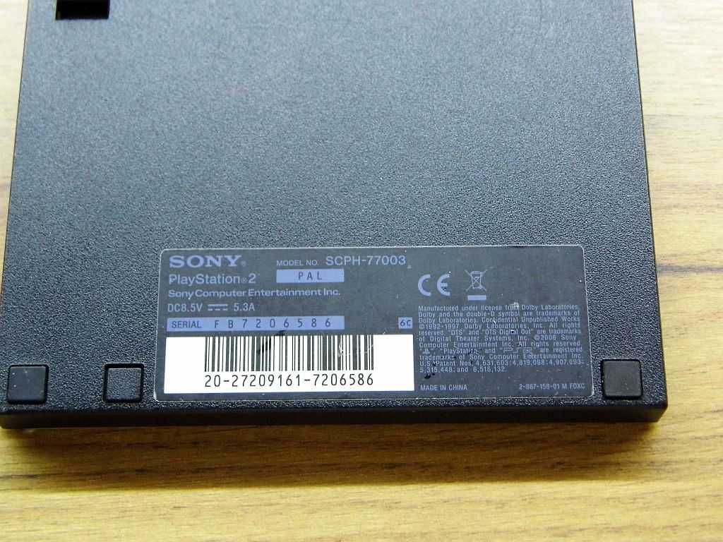 Dolna część obudowy Sony PlayStation 2 Slim SCPH-77003