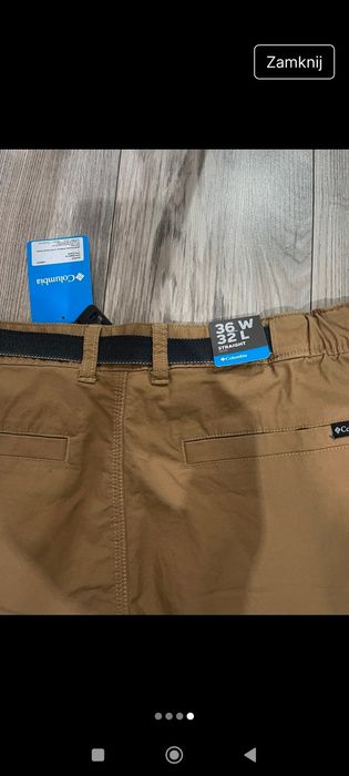 Nowe spodnie Columbia męskie XXL