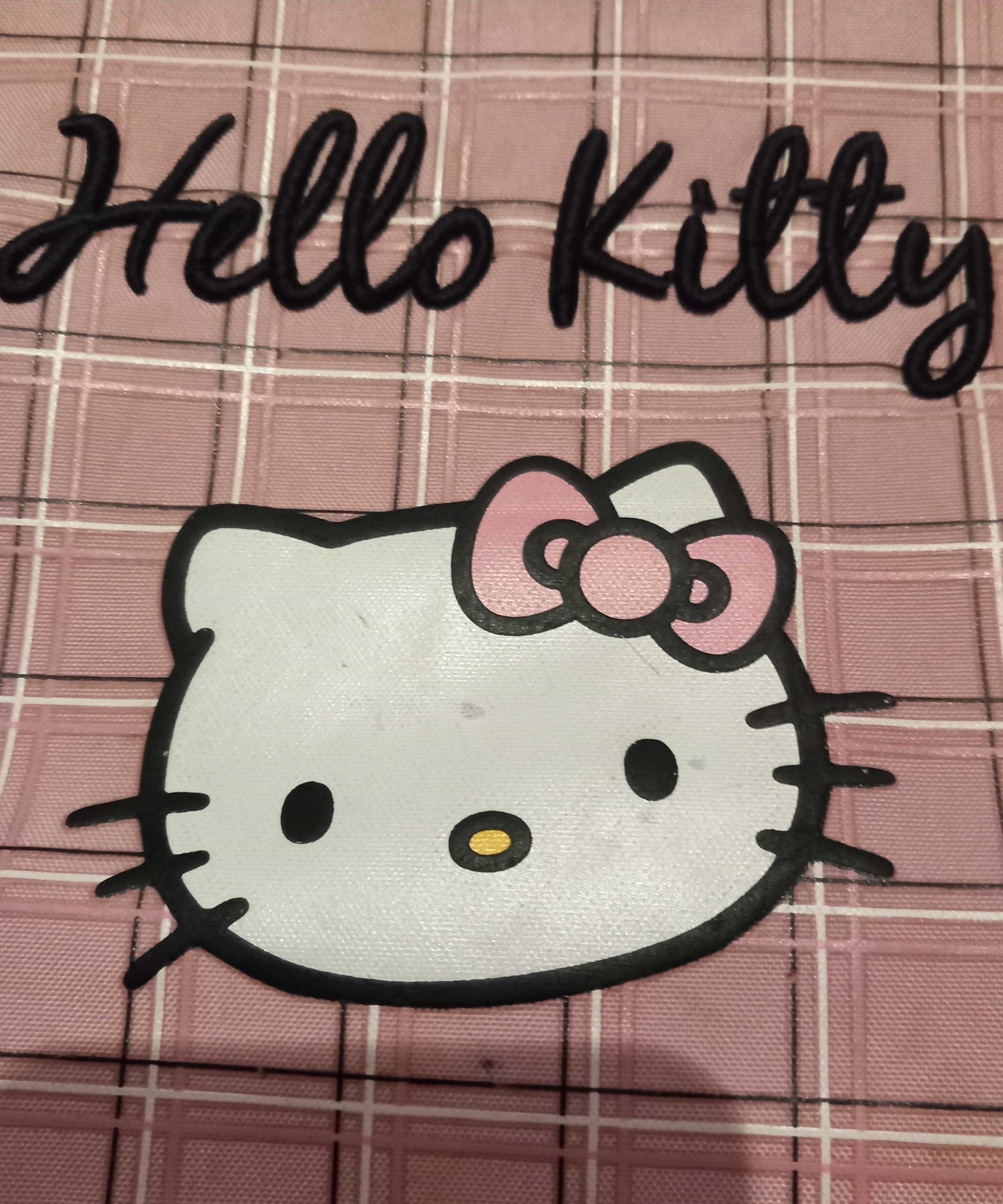 Różowo szara torebka Hello Kitty