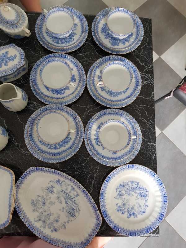 Porcelana China Blau Tiefenfurt