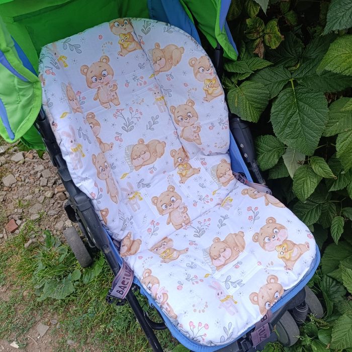 Матрасик вкладыш у коляску візок автокрісло автолюльку