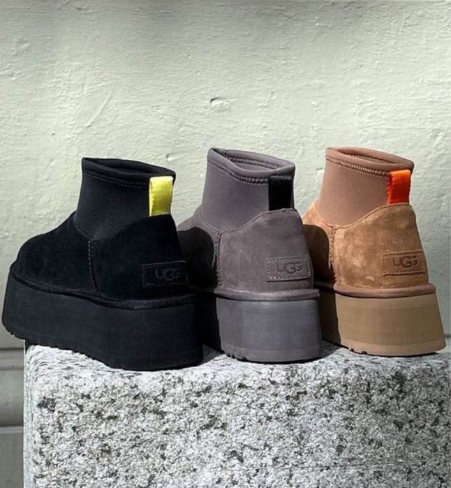 Оригинальные Avstralia UGG Dipper Ultra mini Platform Bootie ORIGINAL