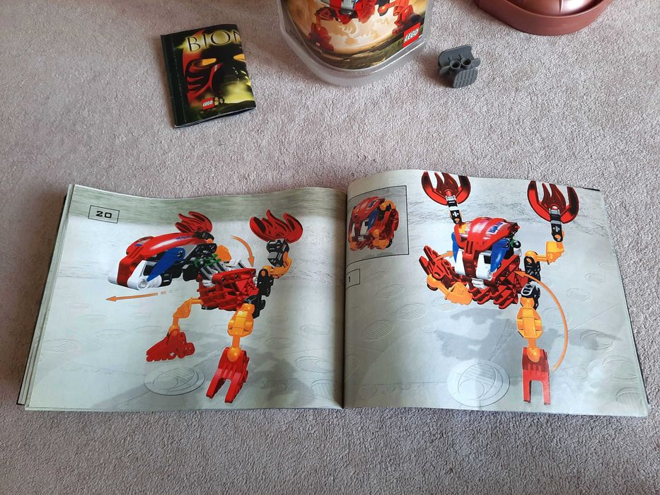 Конструктор LEGO Bionicle: Bohrok 8563 Tahnok — 2002 рік, Колекційний