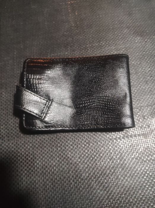 Carteira pele genuína