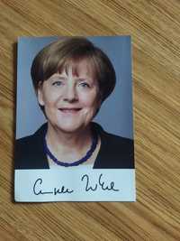 Автограф Ангела Меркель Колишня Федеральний канцлер Федеративної Респу