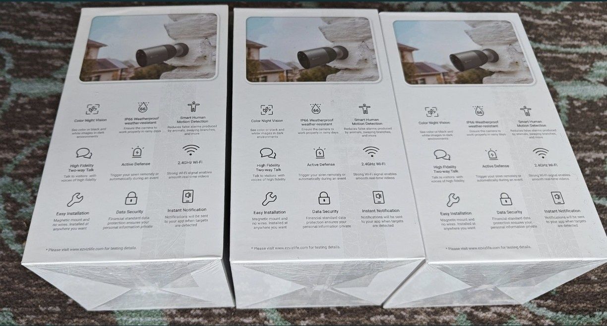 Inteligentna kamera domowa EZVIZ eLife 2K+ (CS-BC1C-A0-2C4WPBDL) – aku