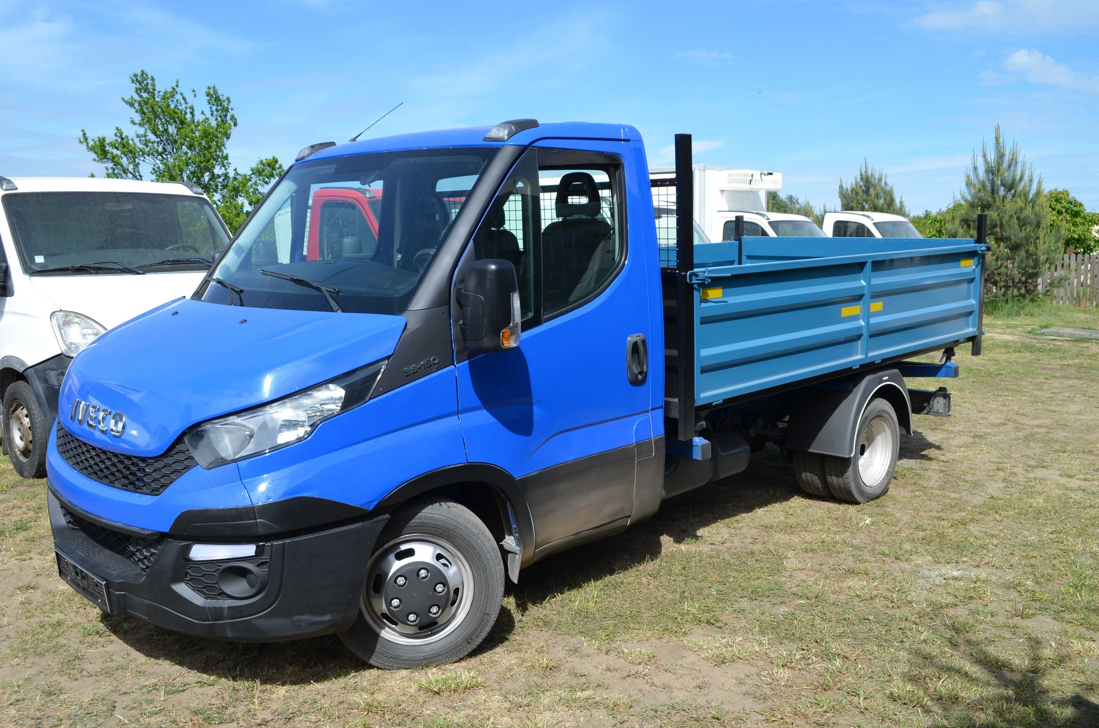 Iveco 3.0 wywrotka do 3,5t.katB.Nowy wywrot 3-str.Homologacja!