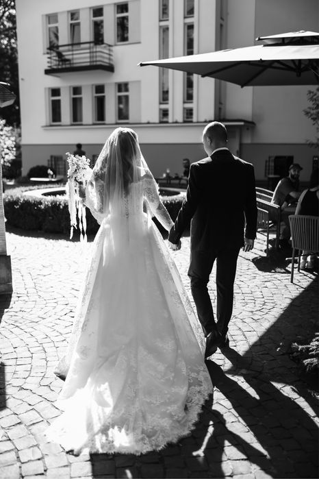 Весільна сукня, плаття мереживна оренда!